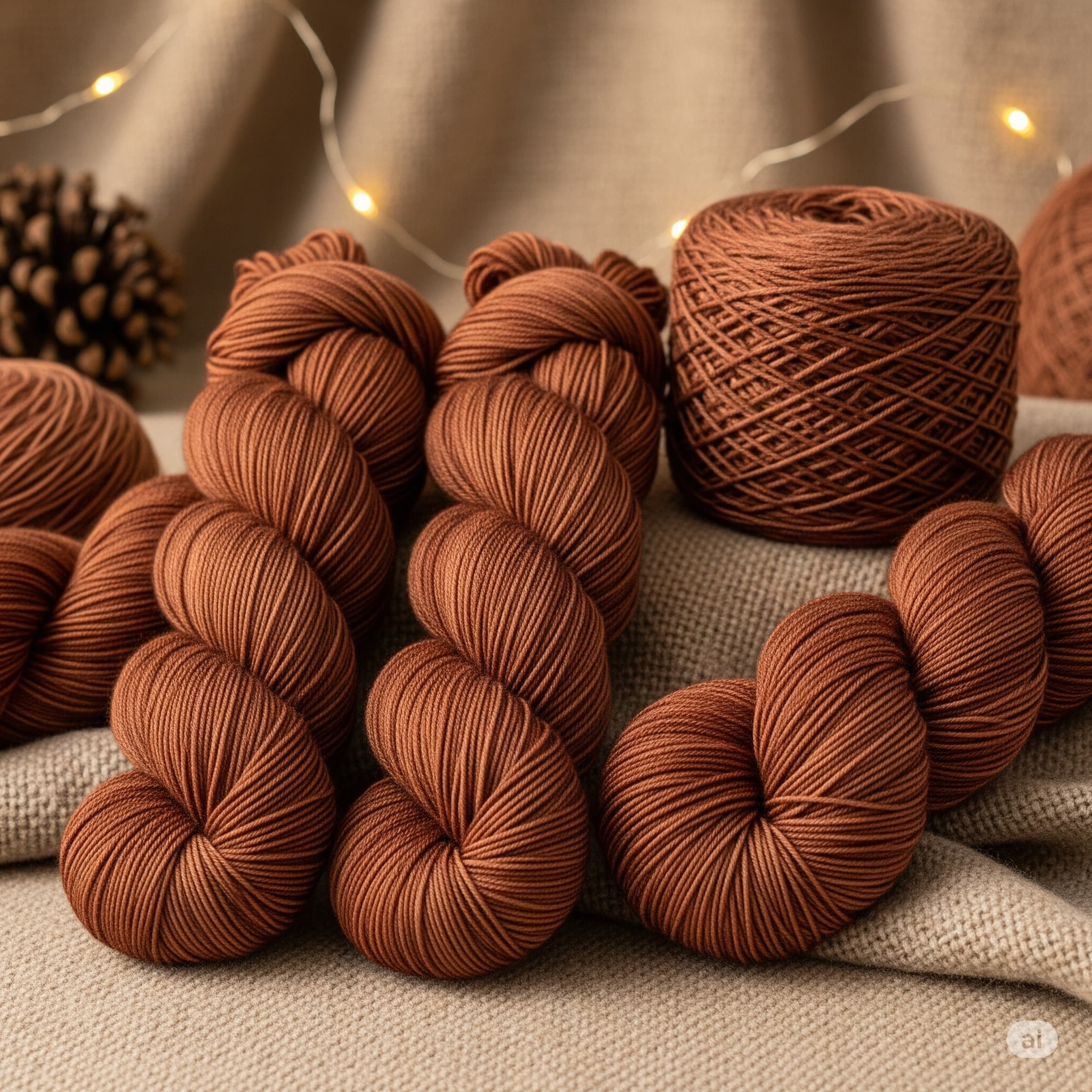 Fibras de Lana y Acrílico